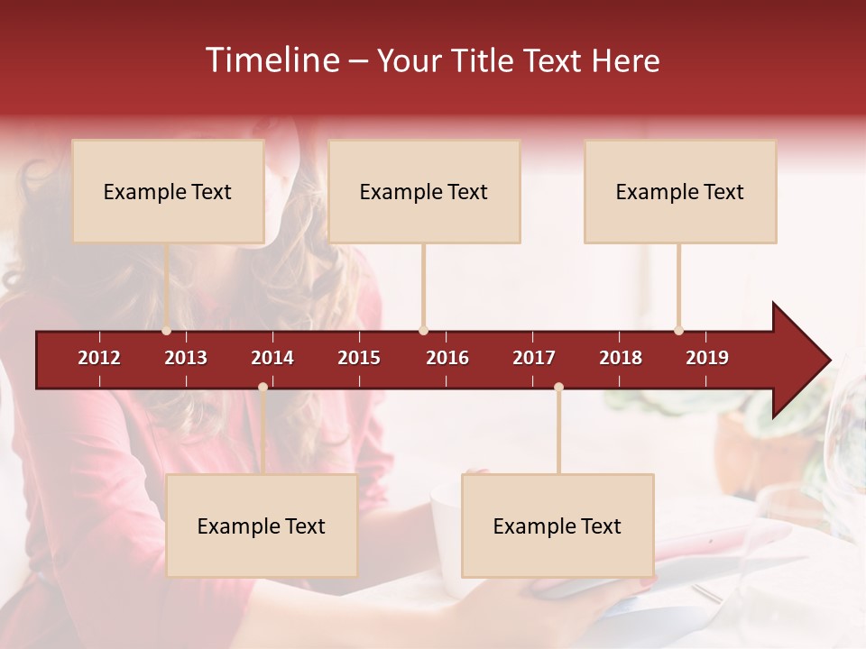 Business Touch Teen PowerPoint Template