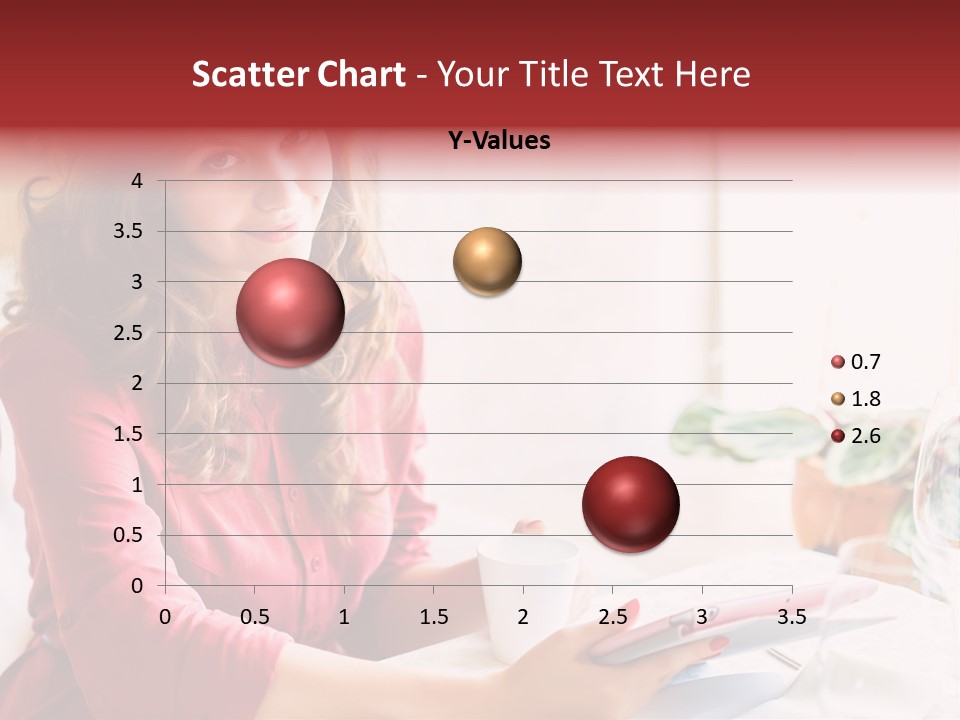 Business Touch Teen PowerPoint Template