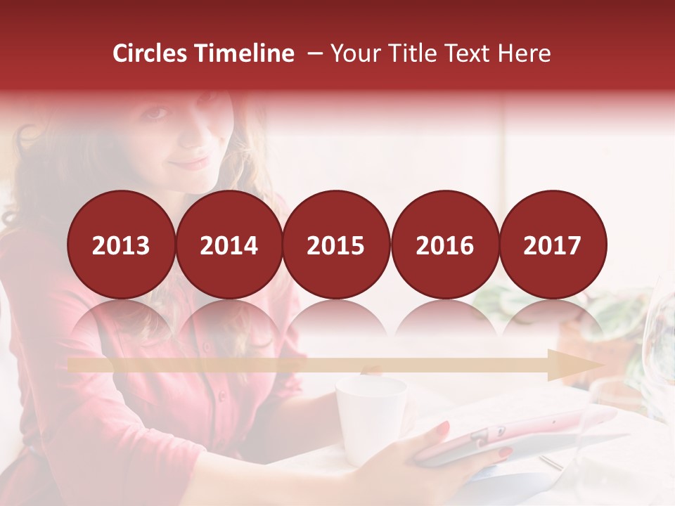 Business Touch Teen PowerPoint Template