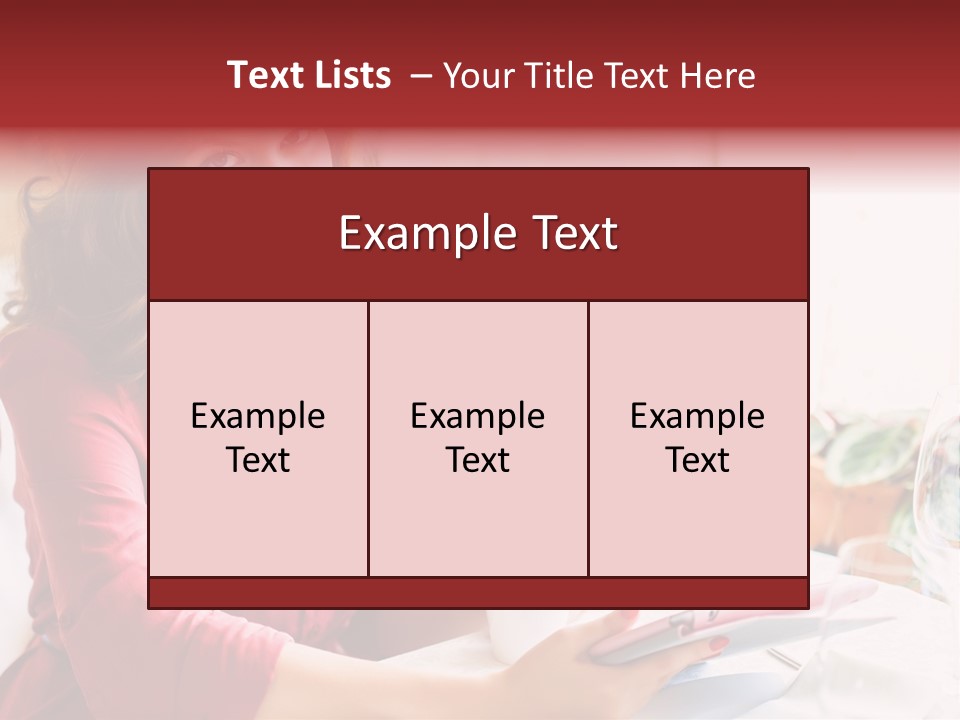 Business Touch Teen PowerPoint Template