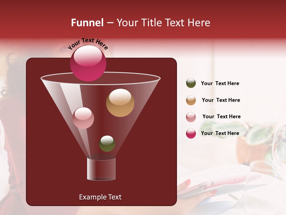 Business Touch Teen PowerPoint Template