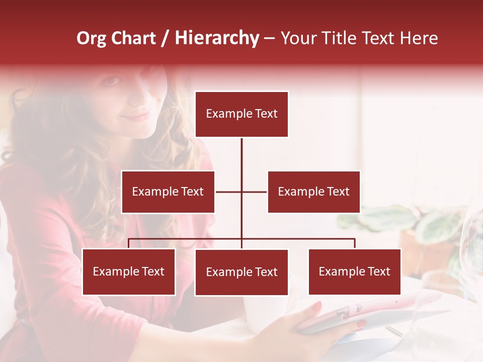 Business Touch Teen PowerPoint Template