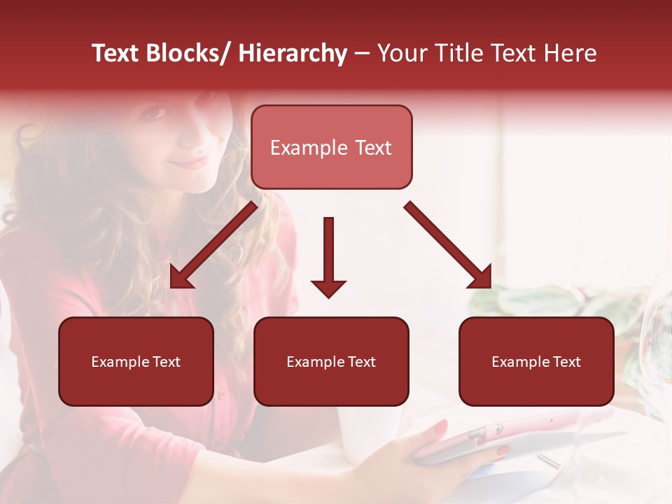 Business Touch Teen PowerPoint Template