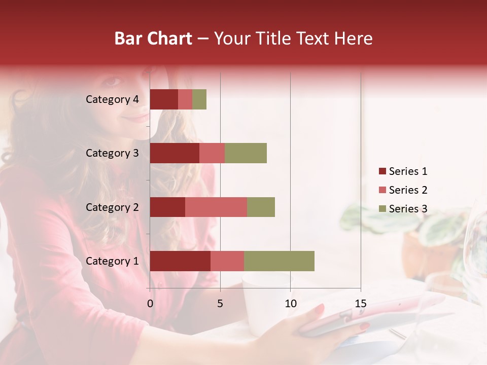 Business Touch Teen PowerPoint Template