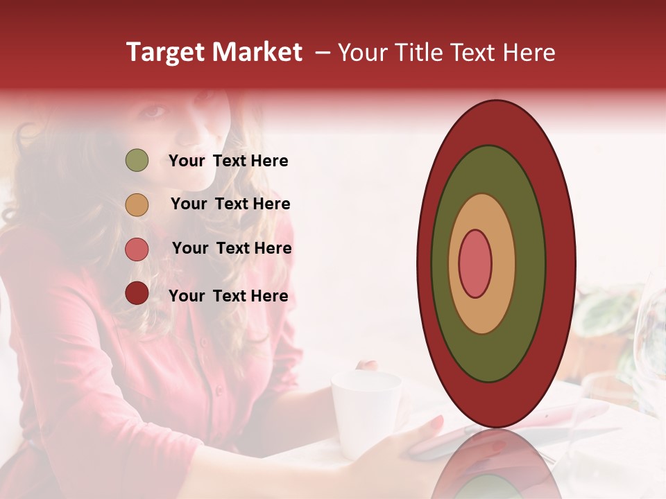 Business Touch Teen PowerPoint Template