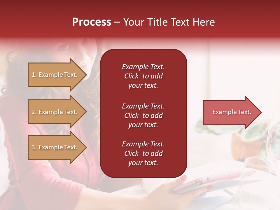 Business Touch Teen PowerPoint Template