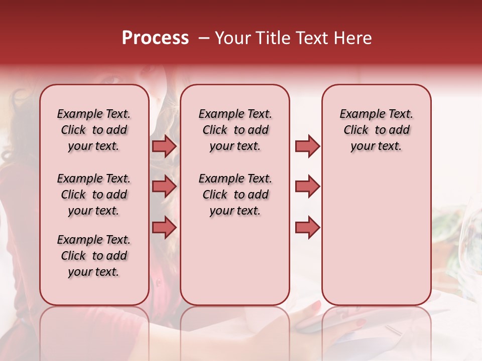 Business Touch Teen PowerPoint Template