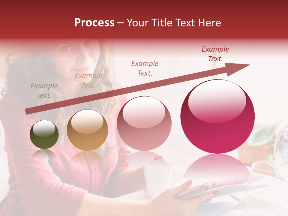 Business Touch Teen PowerPoint Template