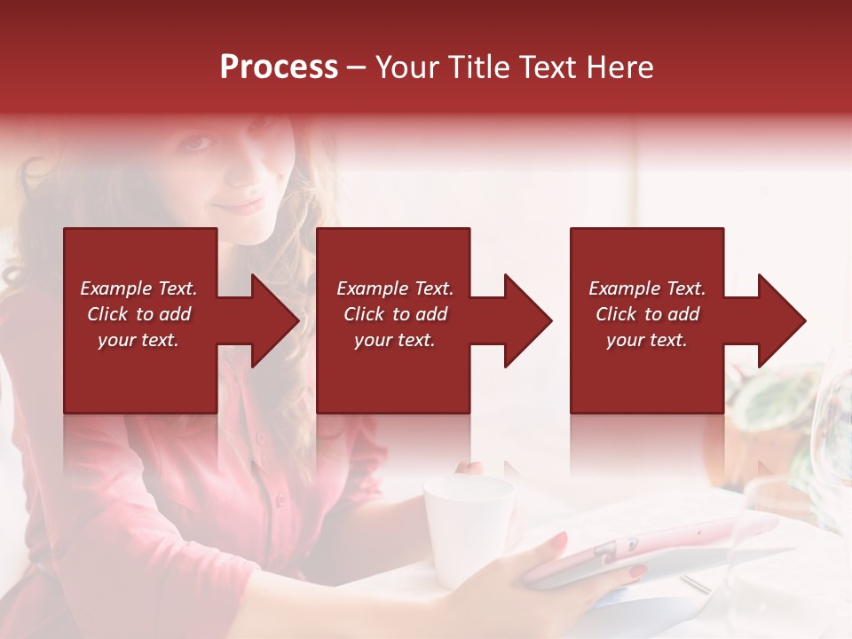 Business Touch Teen PowerPoint Template