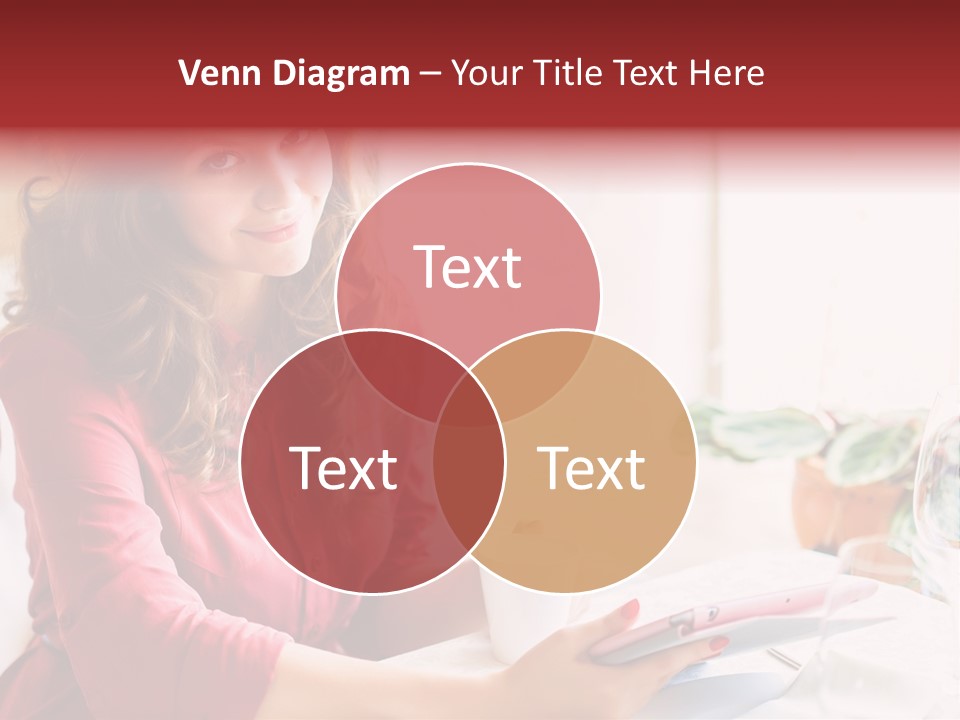 Business Touch Teen PowerPoint Template