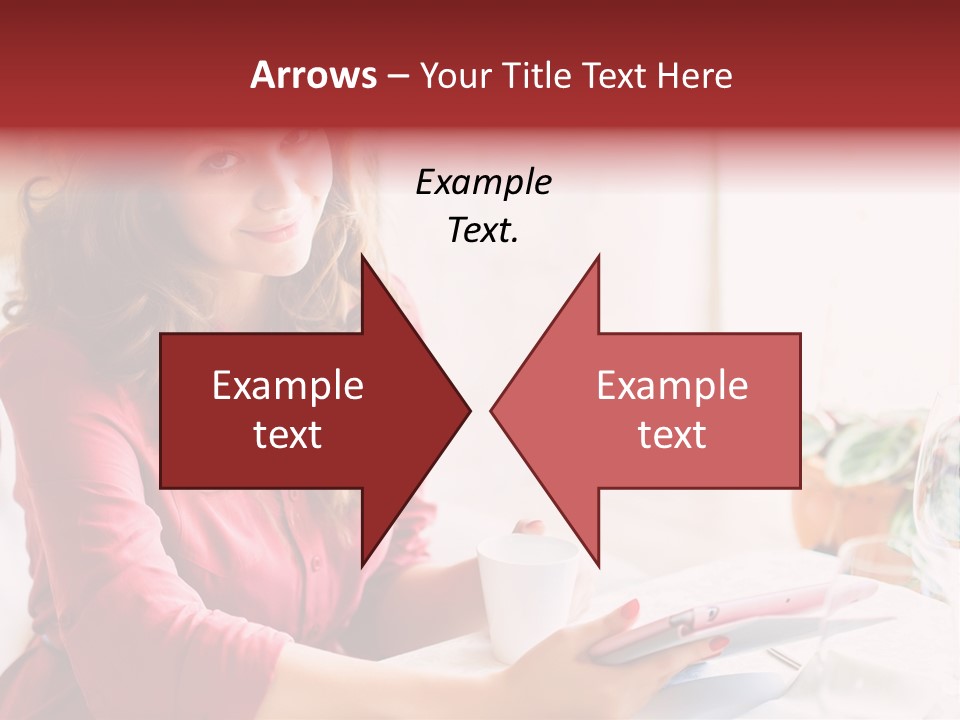 Business Touch Teen PowerPoint Template
