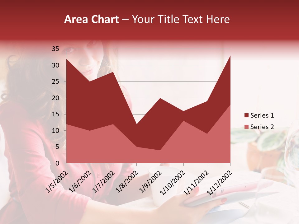 Business Touch Teen PowerPoint Template