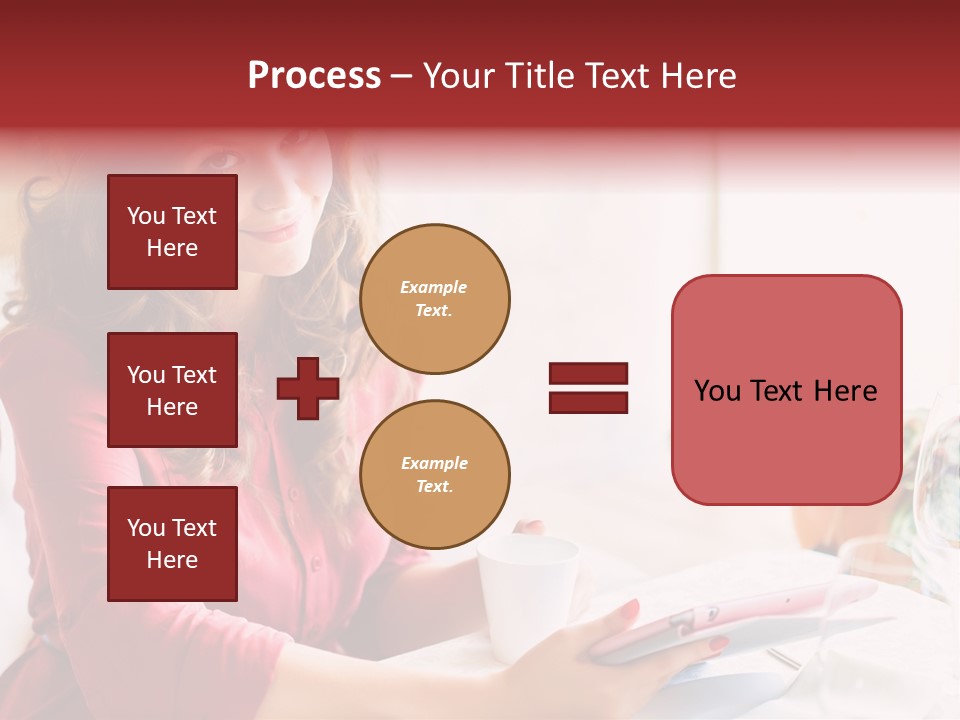 Business Touch Teen PowerPoint Template