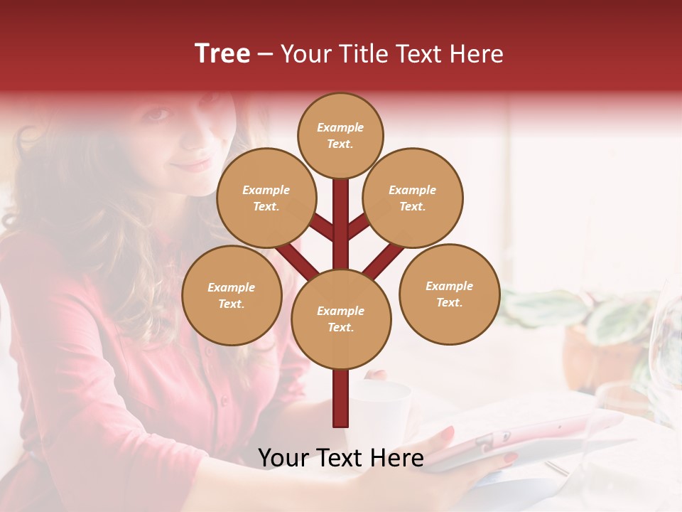 Business Touch Teen PowerPoint Template