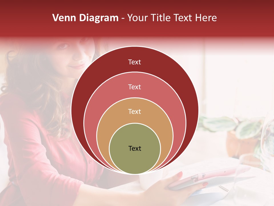 Business Touch Teen PowerPoint Template
