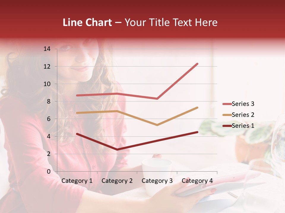Business Touch Teen PowerPoint Template