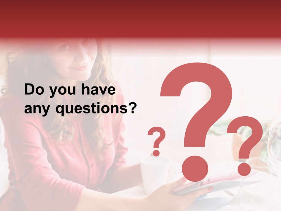 Business Touch Teen PowerPoint Template