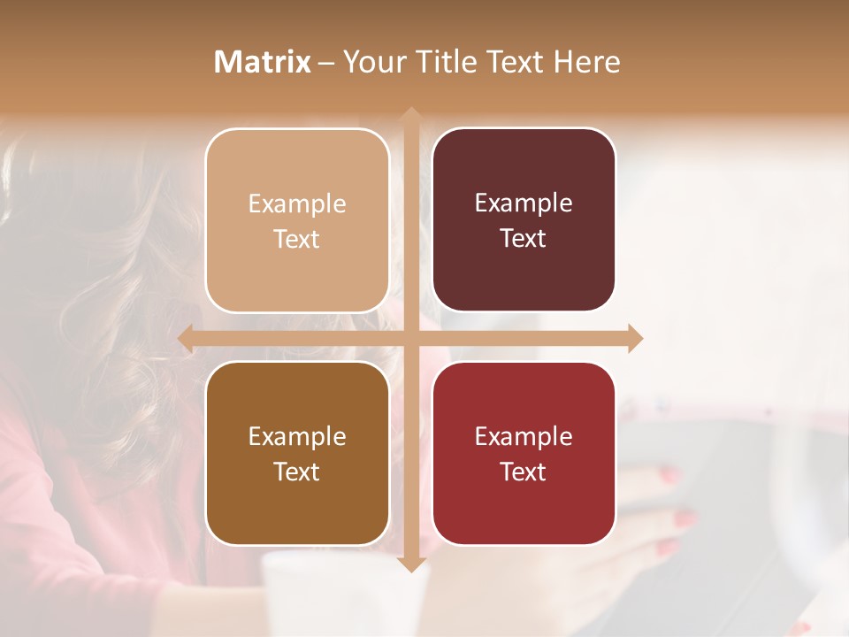 Break Cup Enjoyment PowerPoint Template