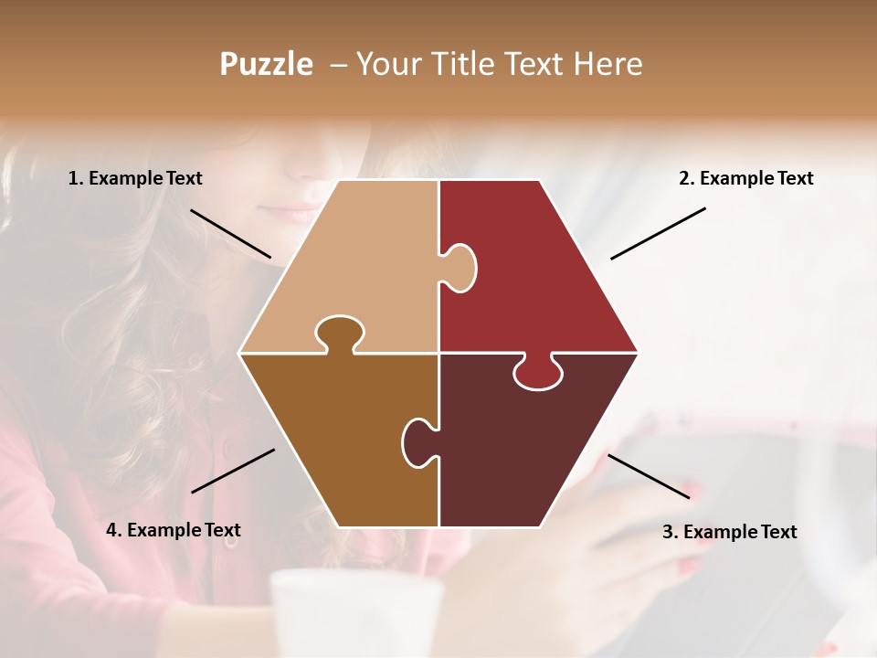 Break Cup Enjoyment PowerPoint Template