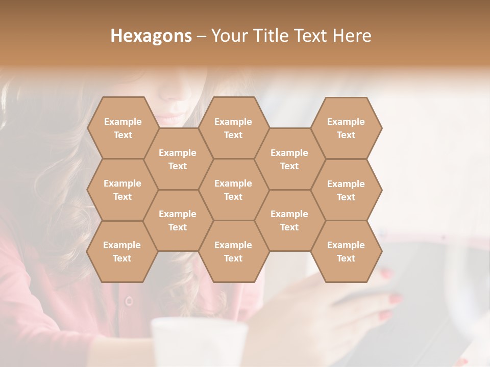 Break Cup Enjoyment PowerPoint Template