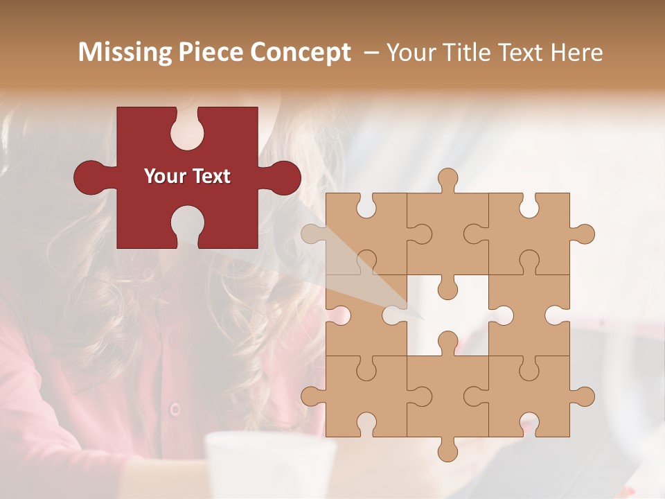 Break Cup Enjoyment PowerPoint Template