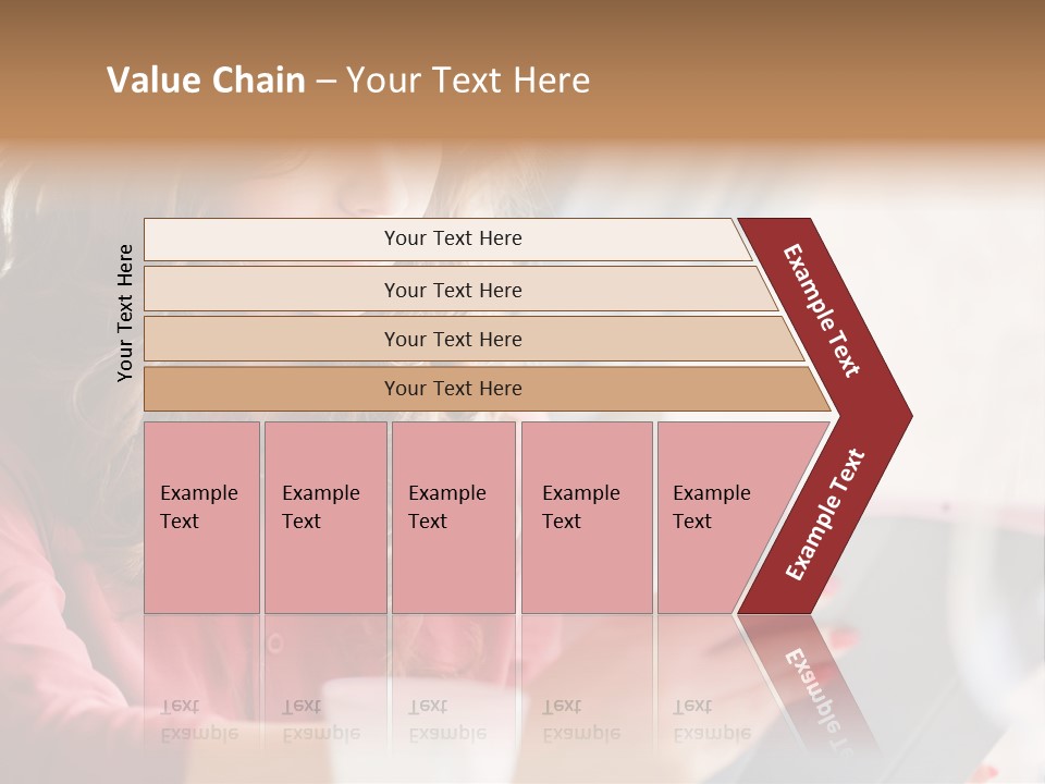 Break Cup Enjoyment PowerPoint Template
