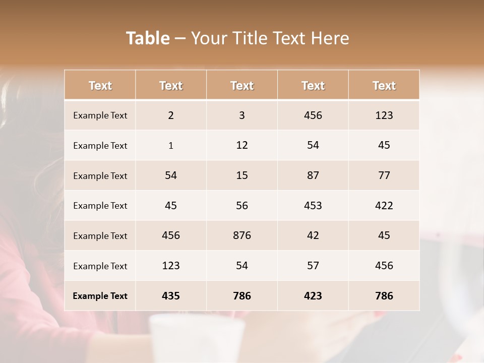 Break Cup Enjoyment PowerPoint Template