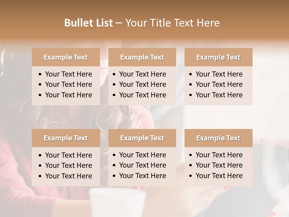 Break Cup Enjoyment PowerPoint Template