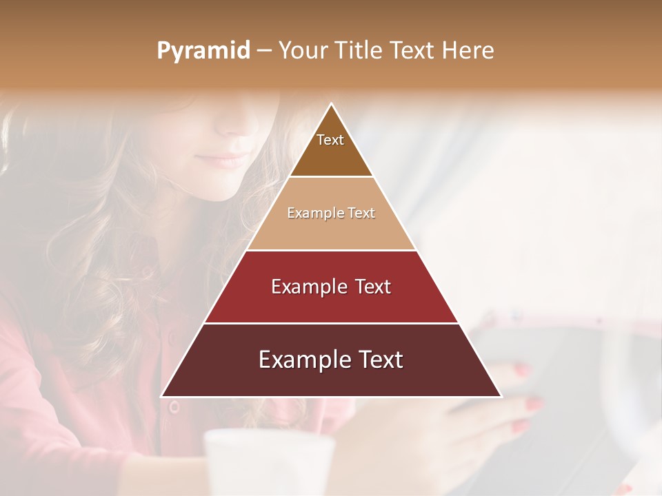 Break Cup Enjoyment PowerPoint Template
