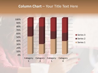 Break Cup Enjoyment PowerPoint Template