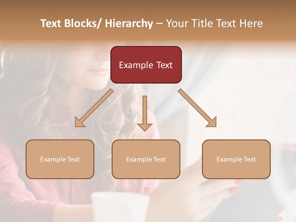Break Cup Enjoyment PowerPoint Template