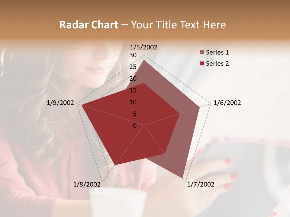 Break Cup Enjoyment PowerPoint Template