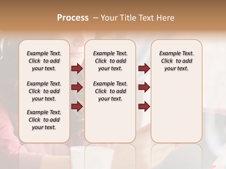 Break Cup Enjoyment PowerPoint Template
