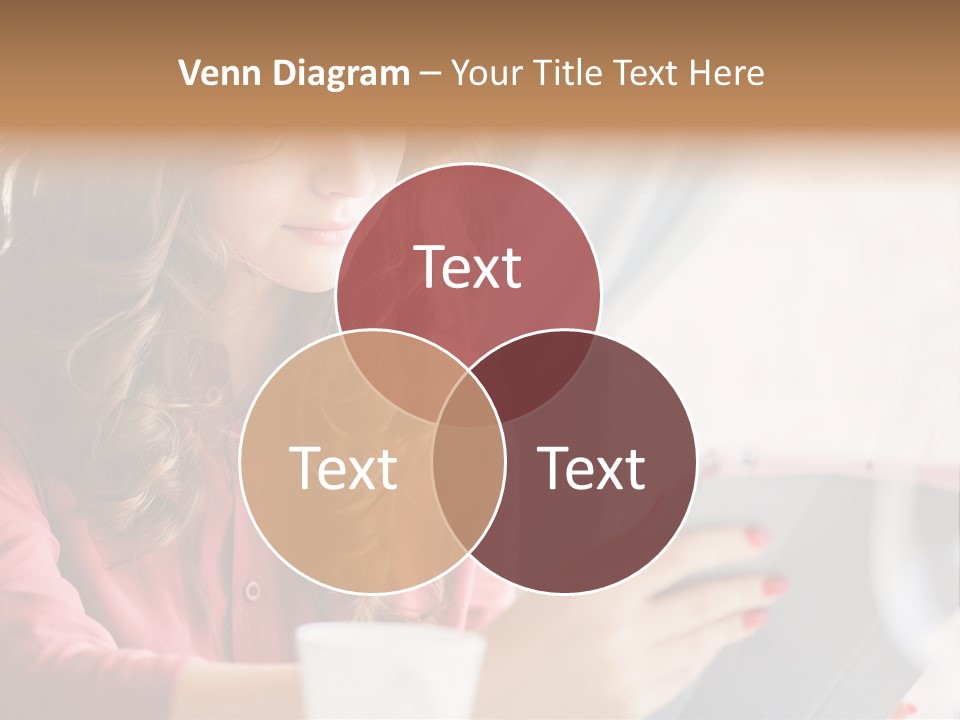 Break Cup Enjoyment PowerPoint Template