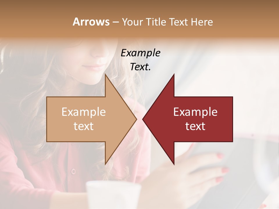Break Cup Enjoyment PowerPoint Template