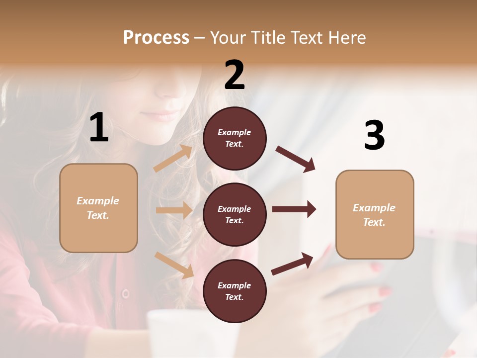 Break Cup Enjoyment PowerPoint Template