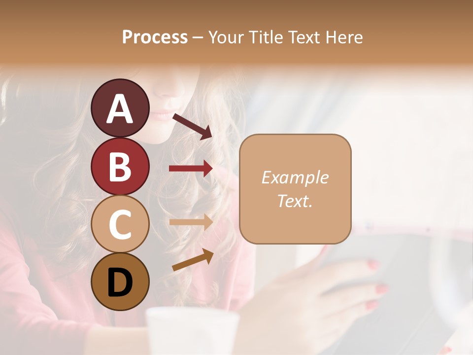 Break Cup Enjoyment PowerPoint Template