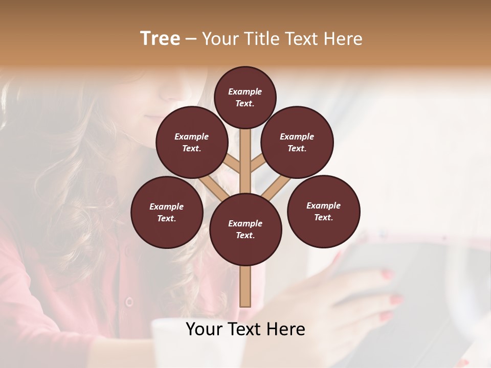 Break Cup Enjoyment PowerPoint Template