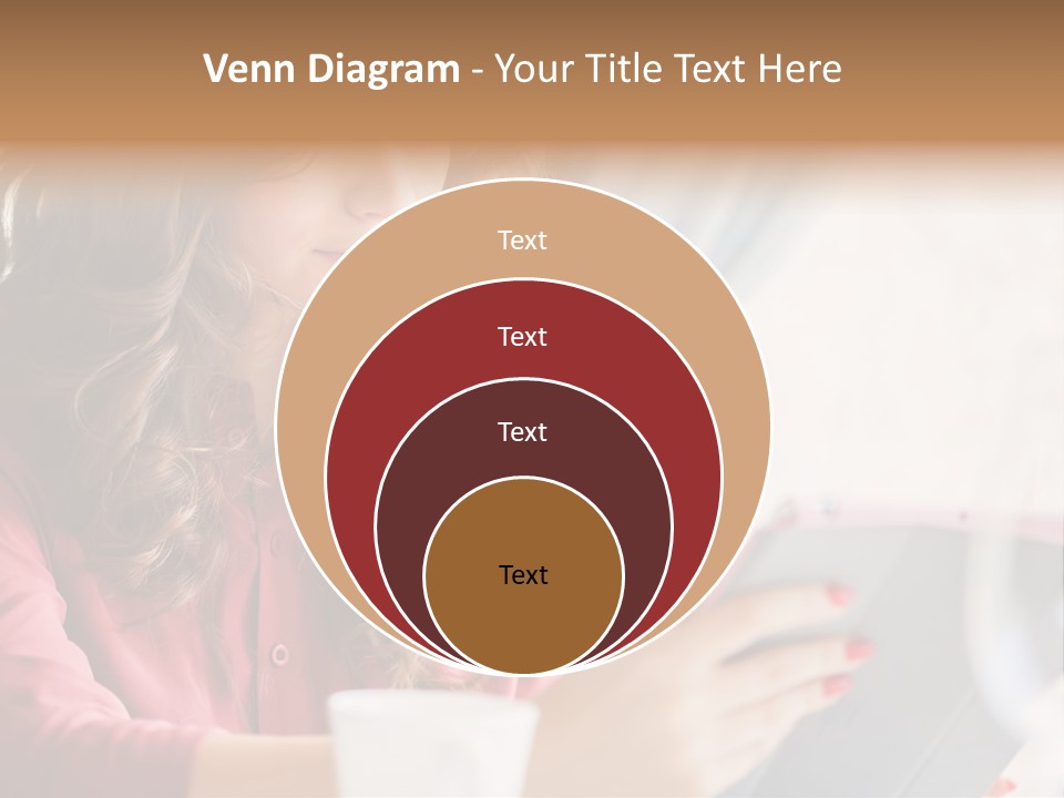 Break Cup Enjoyment PowerPoint Template