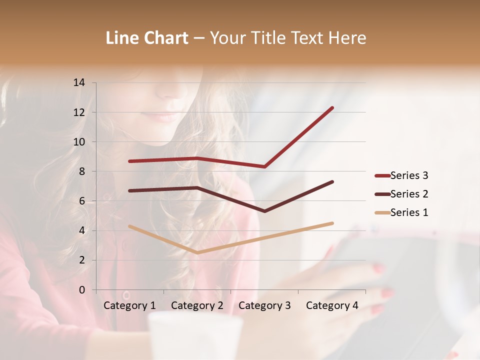 Break Cup Enjoyment PowerPoint Template