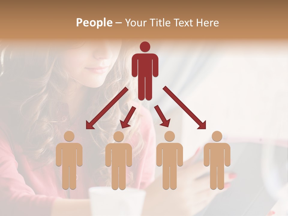 Break Cup Enjoyment PowerPoint Template