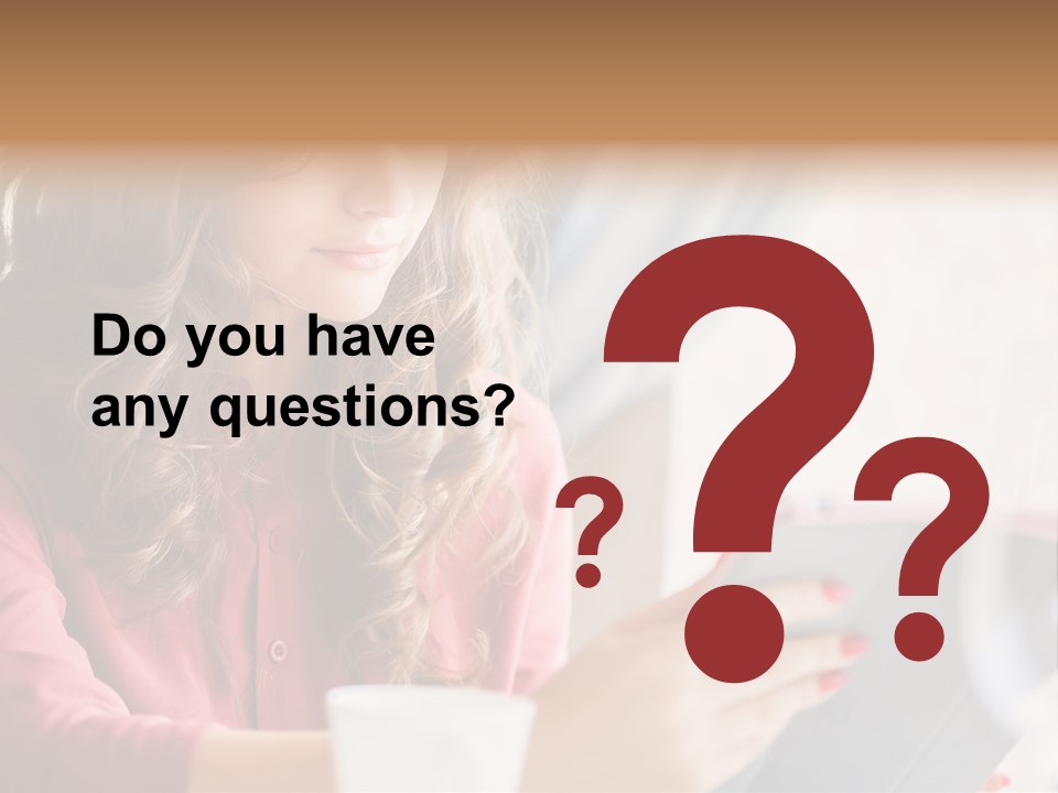 Break Cup Enjoyment PowerPoint Template