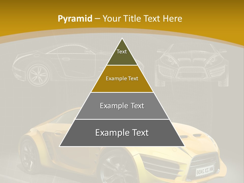 Wheel Black Illustration PowerPoint Template