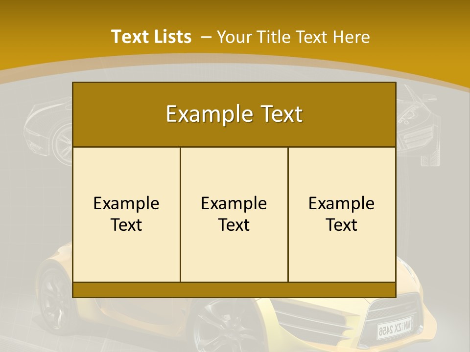Wheel Black Illustration PowerPoint Template