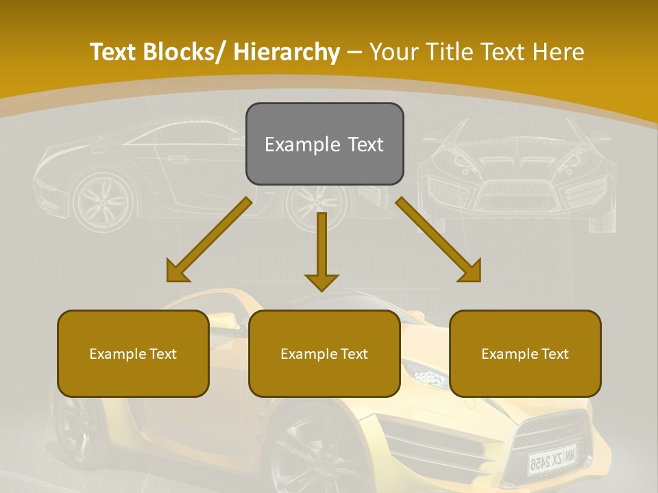 Wheel Black Illustration PowerPoint Template