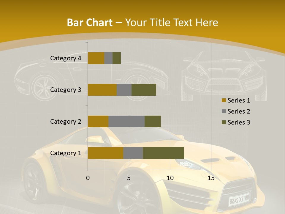 Wheel Black Illustration PowerPoint Template