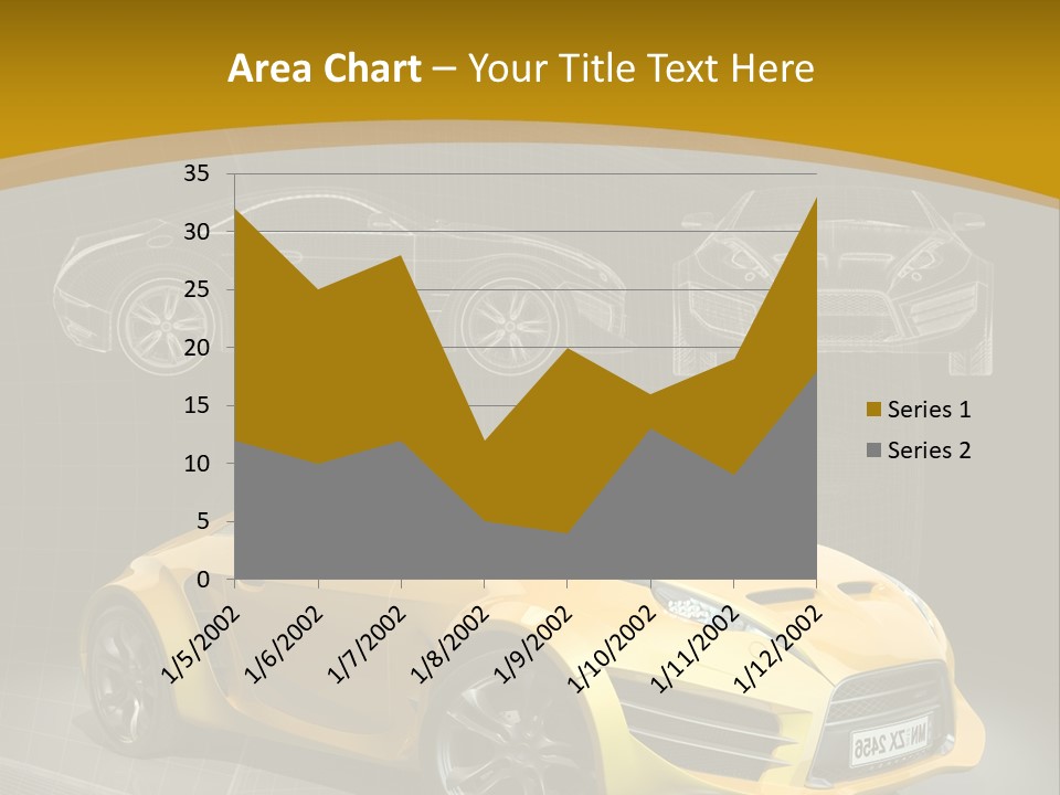 Wheel Black Illustration PowerPoint Template