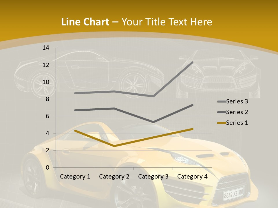 Wheel Black Illustration PowerPoint Template