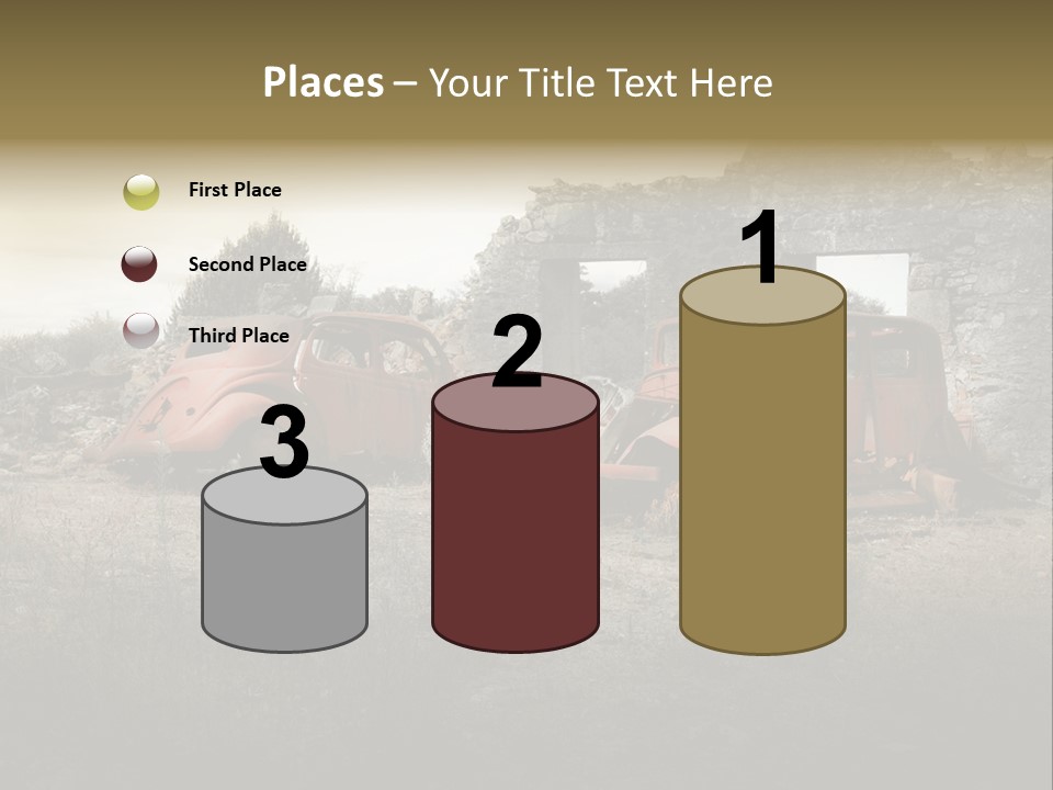 Macerie Martiri Rovine PowerPoint Template