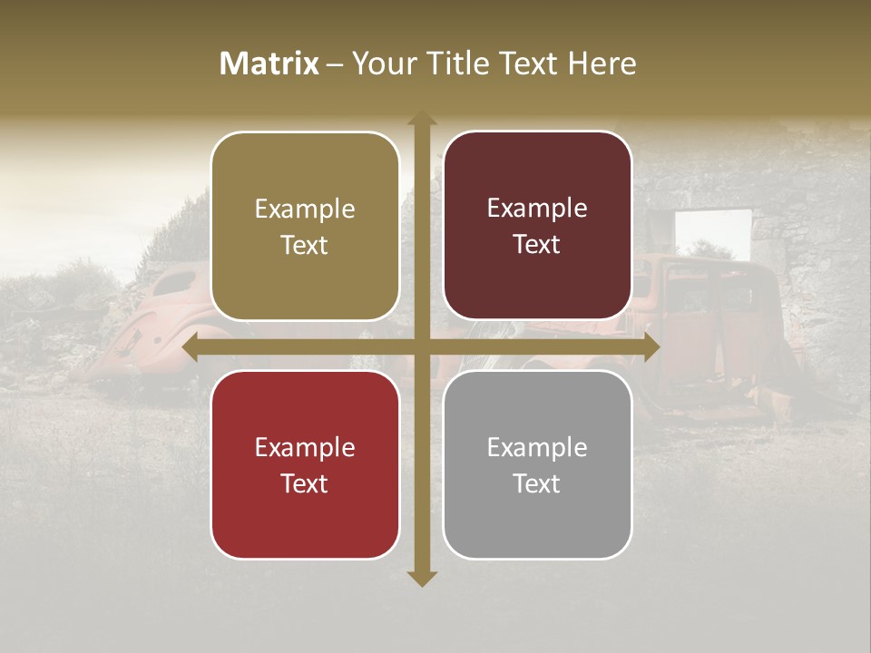 Macerie Martiri Rovine PowerPoint Template